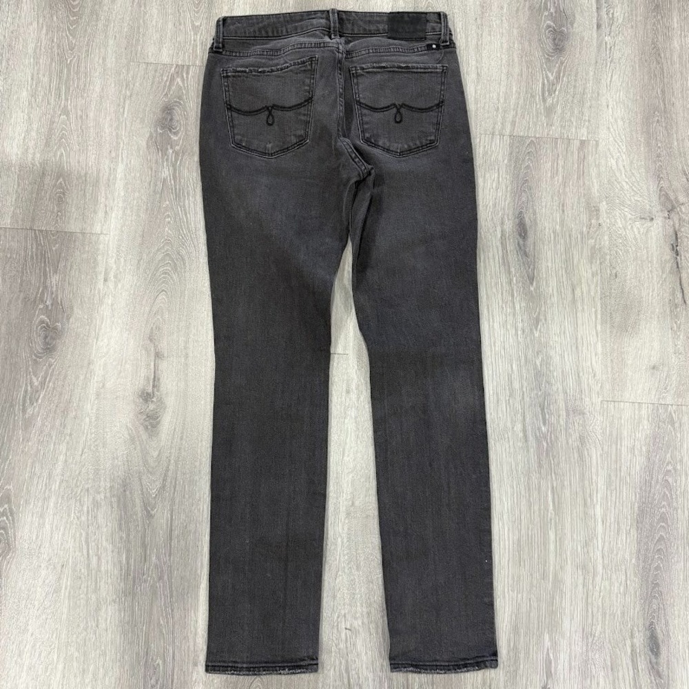 Lucky Brand Lolita Skinny Jeans Women's 2/26 Gray Mid-Rise Stretch Denim - Picture 2 of 7